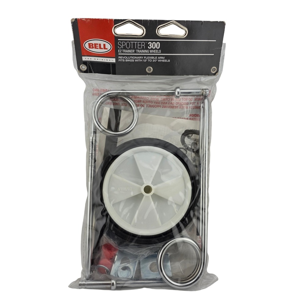 Bell Spotter 300 EZ Trainer Training Wheels Fits 12-20 Inch Kids Bike Silver NEW